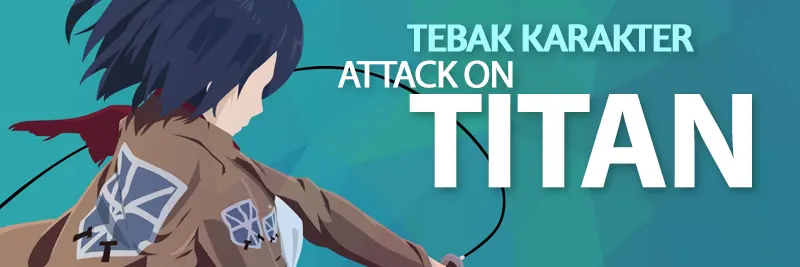 Tebak Karakter Attack on Titan